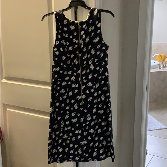 NWT Kate Spade navy and white print dress - Picture 6 of 7